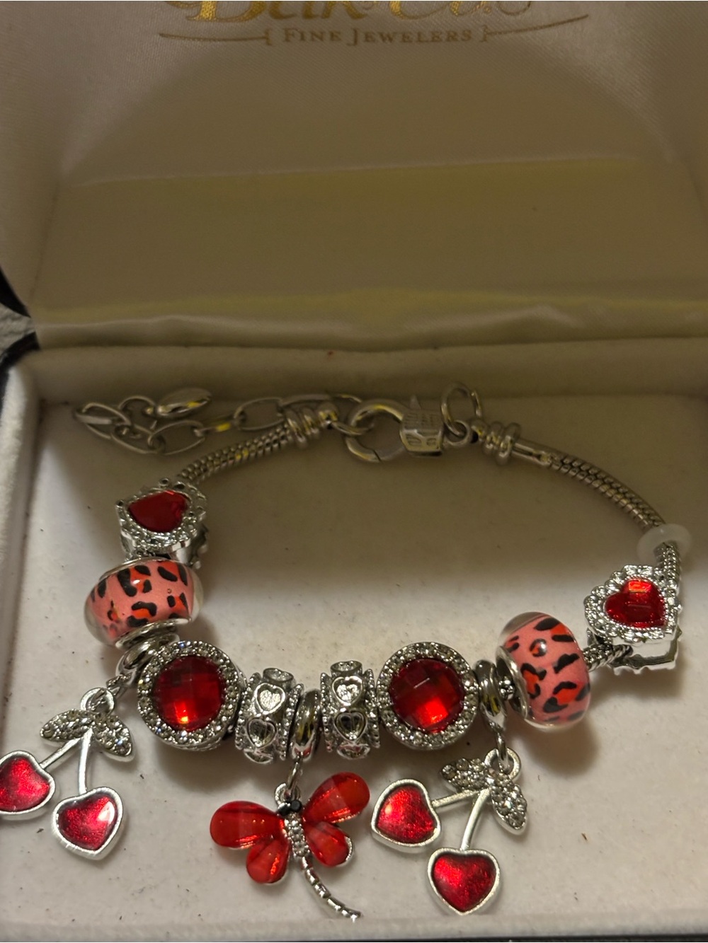 Cherry Berry Charm bracelet